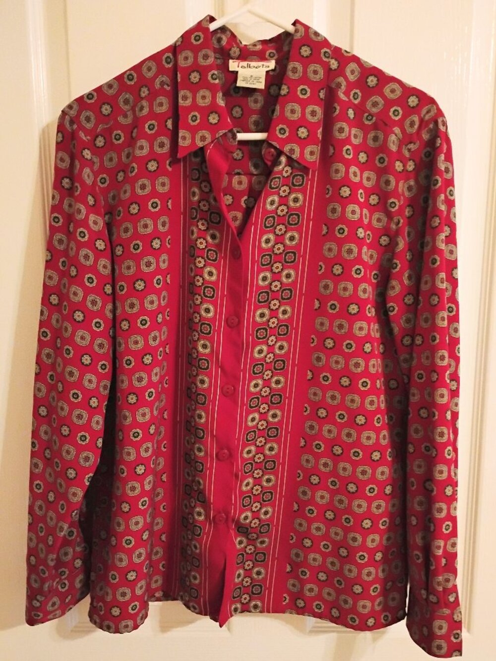 Medium Red Button-Down